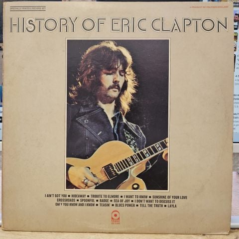 Eric Clapton – History Of Eric Clapton LP PLAK