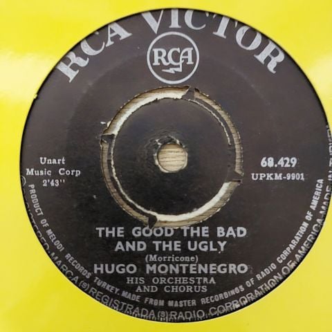 Hugo Montenegro, His Orchestra And Chorus – The Good, The Bad And The Ugly 45LİK PLAK...