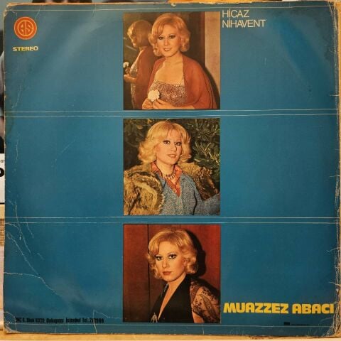 Muazzez Abacı – Hicaz Nihavent LP PLAK