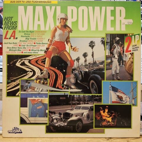 Various – Maxi Power - Hot News From L.A. LP PLAK