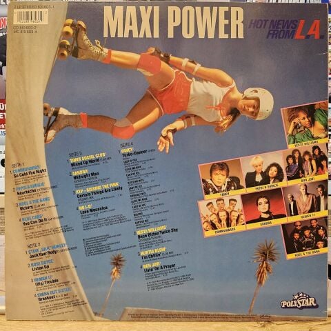 Various – Maxi Power - Hot News From L.A. LP PLAK