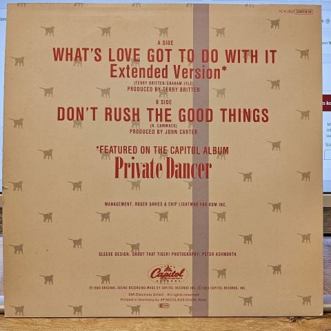 Tina Turner – What's Love Got To Do With It (Extended Version) LP PLAK