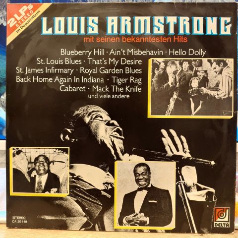 Louis Armstrong – Louis Armstrong Mit Seinen Bekanntesten Hits LP PLAK