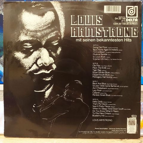 Louis Armstrong – Louis Armstrong Mit Seinen Bekanntesten Hits LP PLAK