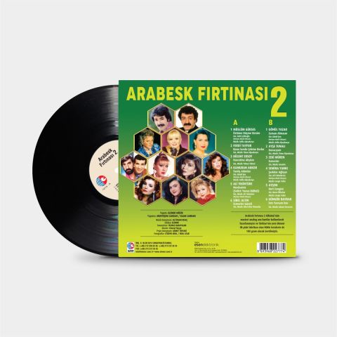 ARABESK FIRTINASI 2 LP PLAK
