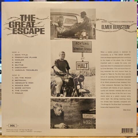 Elmer Bernstein – The Great Escape (Original Motion Picture Soundtrack) LP PLAK