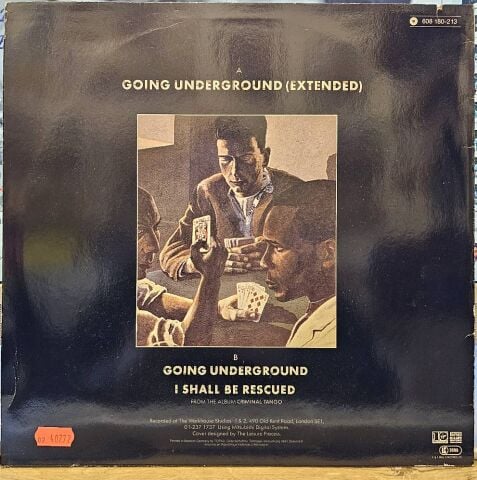 Manfred Mann's Earth Band With Chris Thompson – Going Underground LP PLAK