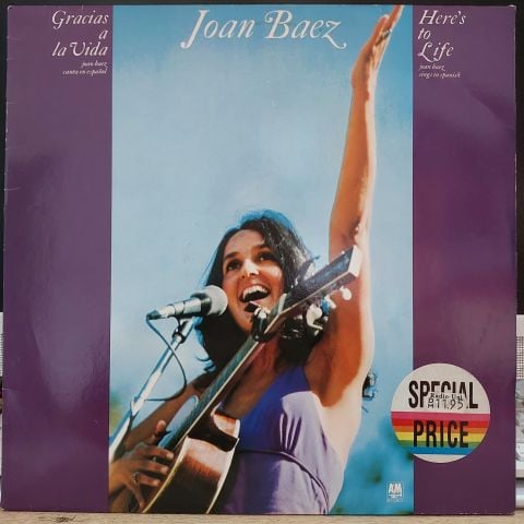 Joan Baez – Gracias A La Vida = Here's To Life LP PLAK