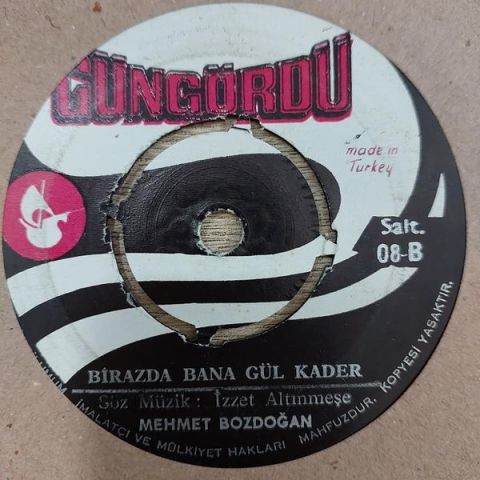 MEHMET BOZDAĞAN - BİRAZDA BANA GÜL KADER 45LİK PLAK