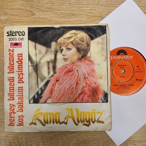Rana Alagöz – Herşey Bitmedi Bitemez / Koş Bakalım Peşimden 45LİK PLAK