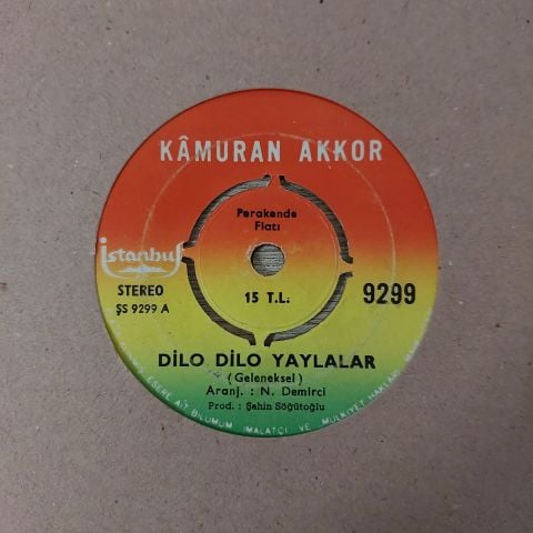 Kamuran Akkor – Dilo Dilo Yaylalar / Falcı 45LİK PLAK