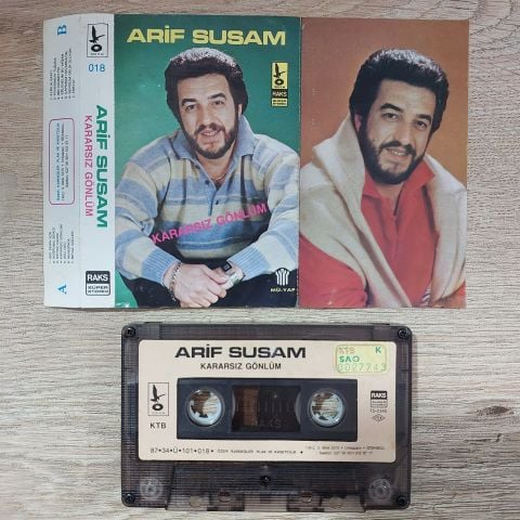 ARİF SUSAM - KARARSIZ GÖNLÜM KASET