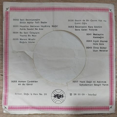 BEYAZ KELEBEKLER - YAPMA BU NAZI 45LİK PLAK