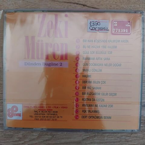 ZEKİ MÜREN - DÜNDEN BUGÜNE 2 CD