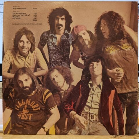 The Mothers – Just Another Band From L.A. LP PLAK