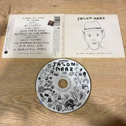 JASON MRAZ - WE SING. WE DANCE. WE STEAL THINGS. CD