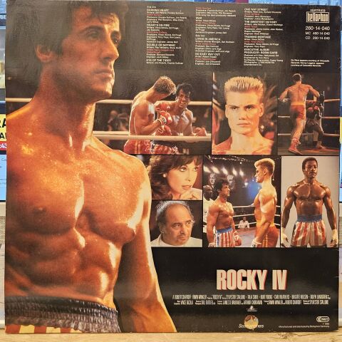 Various – Rocky IV - Original Motion Picture Soundtrack LP PLAK