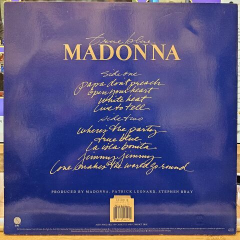 Madonna – True Blue LP PLAK