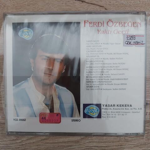 FERDİ ÖZBEĞEN - YAKTI GEÇTİ CD