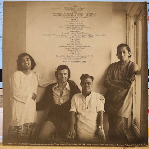Shakti With John McLaughlin – Shakti With John McLaughlin LP PLAK