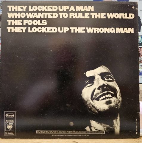 Leonard Cohen – Songs Of Love And Hate LP PLAK