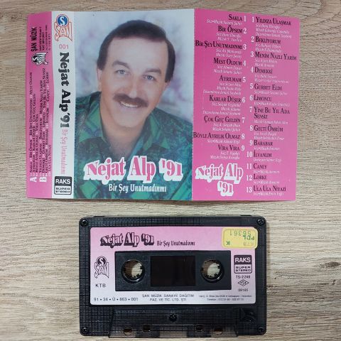 NEJAT ALP - BİR ŞEYİ UNUTMADINMI KASET