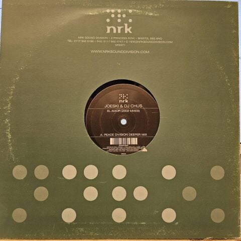 Joeski & DJ Chus – El Amor (2002 Mixes)  LP PLAK