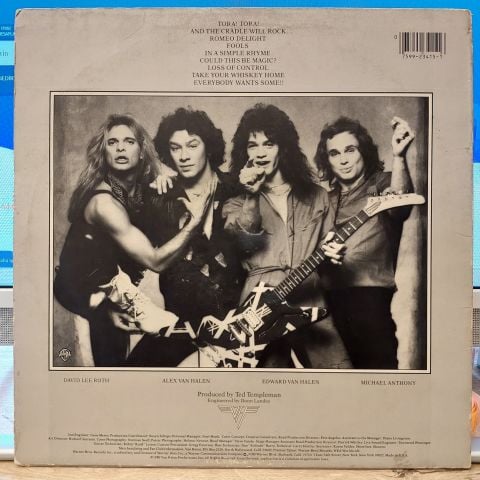 Van Halen – Women And Children First LP PLAK