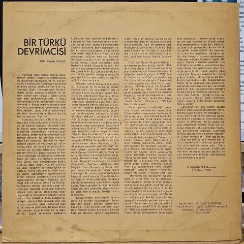 Ruhi Su & Dostlar Korosu – Sabahın Sahibi Var LP PLAK