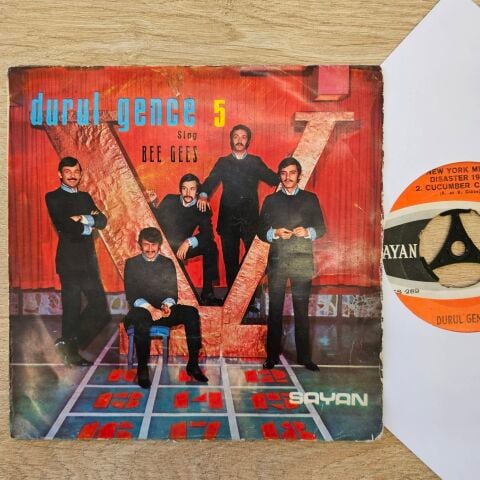 Durul Gence 5 – Durul Gence 5 Sing Bee Gees 45LİK PLAK