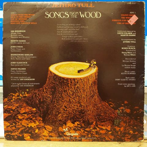 Jethro Tull – Songs From The Wood LP PLAK