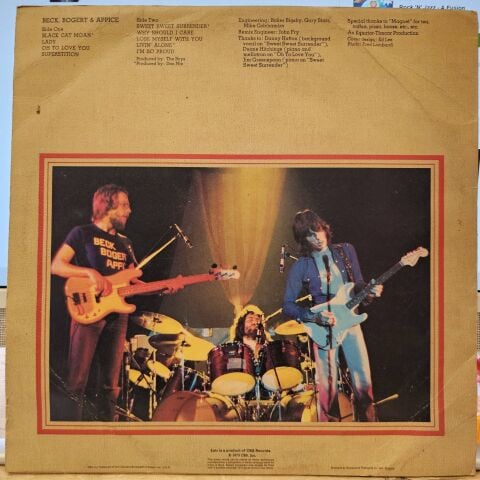 Beck, Bogert & Appice – Beck, Bogert & Appice LP PLAK