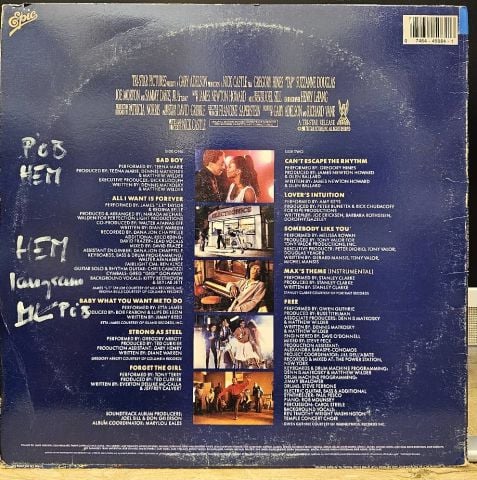 Various – Music From The Original Motion Picture Soundtrack ''Tap'' LP PLAK