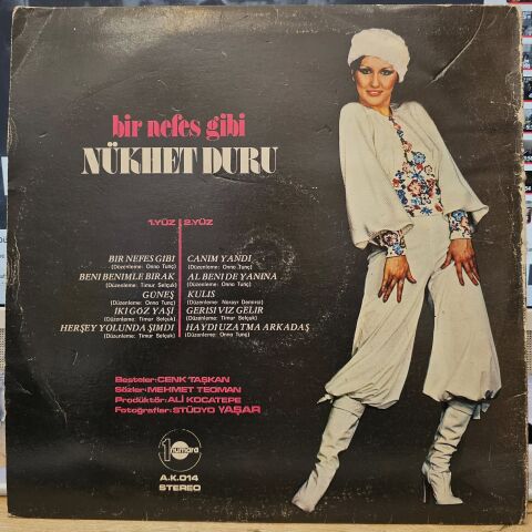 Nükhet Duru – Bir Nefes Gibi LP PLAK