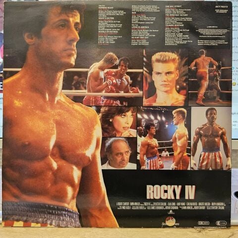 Various – Rocky IV - Original Motion Picture Soundtrack LP PLAK