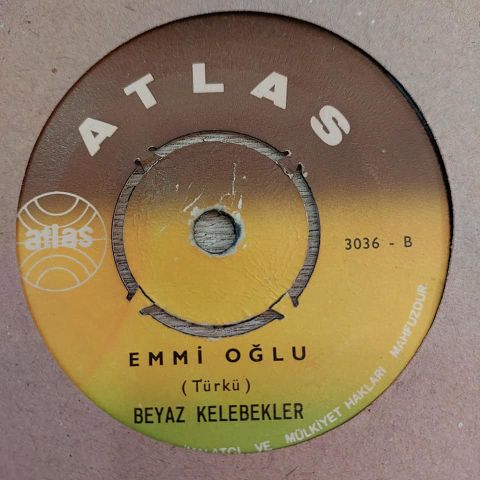 BEYAZ KELEBEKLER - BENİMDE BİR CANIM YOKMU 45LİK PLAK