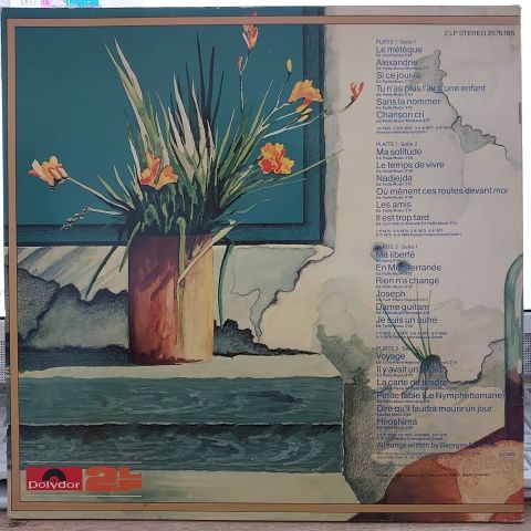 Georges Moustaki – Liederbuch LP PLAK