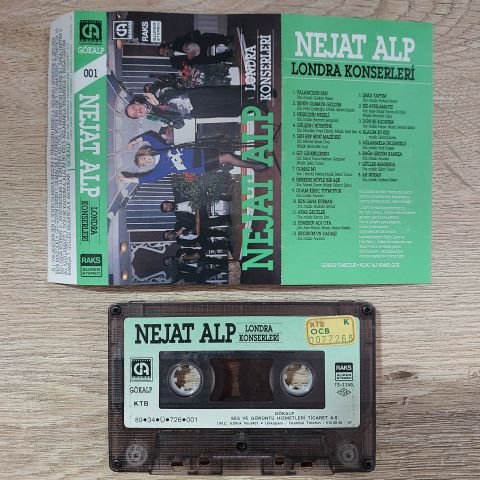 NEJAT ALP - LONDRA KONSERLERİ KASET