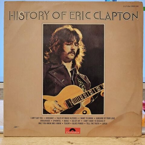 Eric Clapton – History Of Eric Clapton LP PLAK