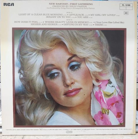 Dolly Parton – New Harvest ... First Gathering LP PLAK