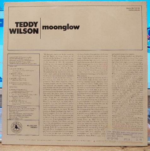 Teddy Wilson – Moonglow LP PLAK
