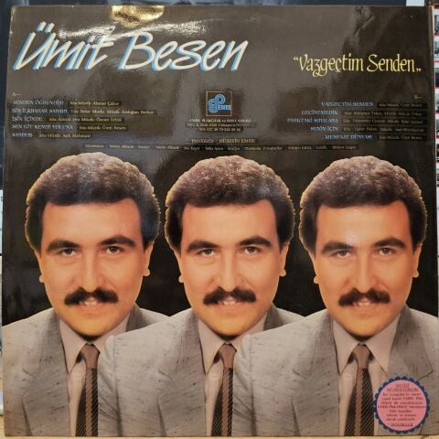 Ümit Besen – Vazgeçtim Senden LP PLAK