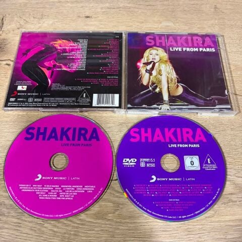 SHAKIRA - LIVE FROM PARIS CD