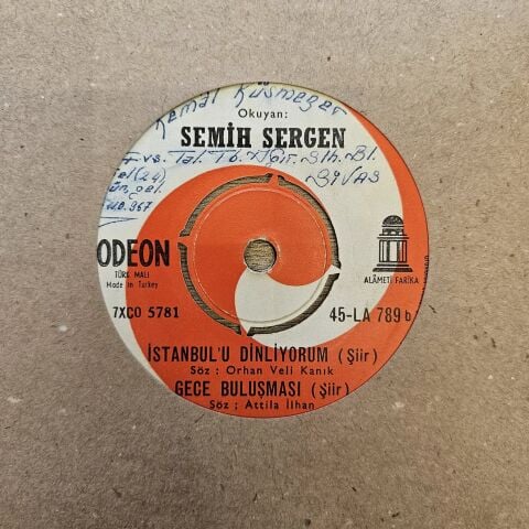 Semih Sergen – Otuz Beş Yaş 45LİK PLAK