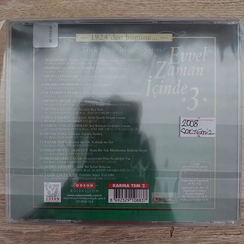 EVVEL ZAMAN İÇİNDE 3 CD