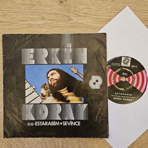 Erkin Koray – Estarabim / Sevince 45LİK PLAK