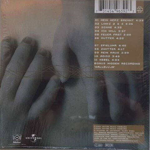 Rammstein – Mutter LP PLAK