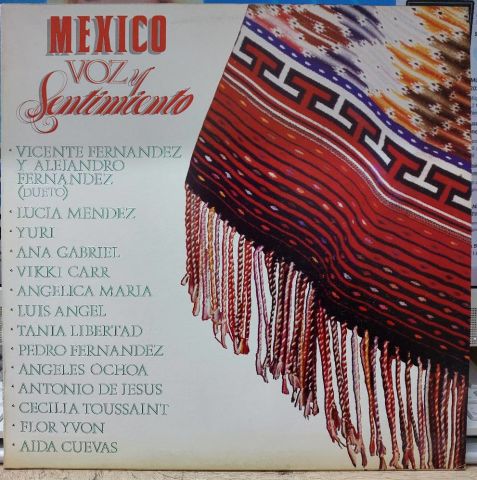Various – México Voz Y Sentimiento LP PLAK