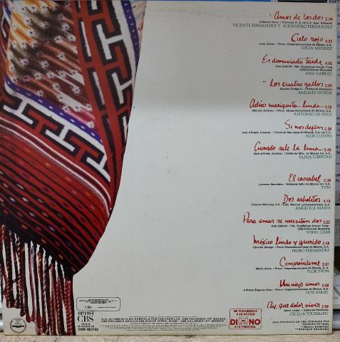 Various – México Voz Y Sentimiento LP PLAK