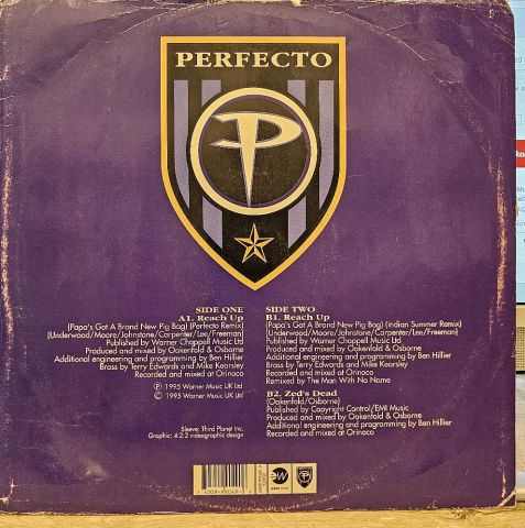 Perfecto Allstarz – Reach Up (Papa's Got A Brand New Pig Bag) LP PLAK